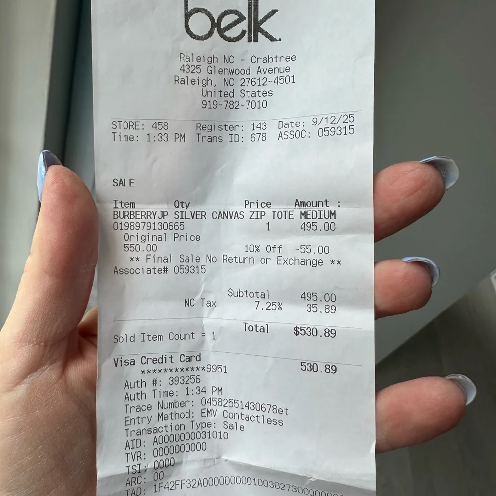 Burberry Plaid Shoulder Bag with Leather Accents, pre-loved Burberry Nova bag - Picture 14 of 16